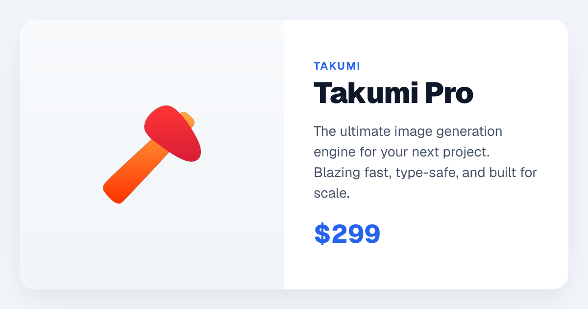 Product Card Template